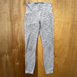 LULULEMON TRAIN TIMES WEE ARE FROM SPACE LEGGINGS WOMEN’S sz 4 Sheer Stripes